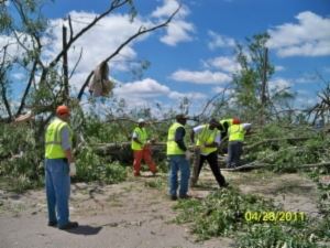 Public Works Debris Cleanup