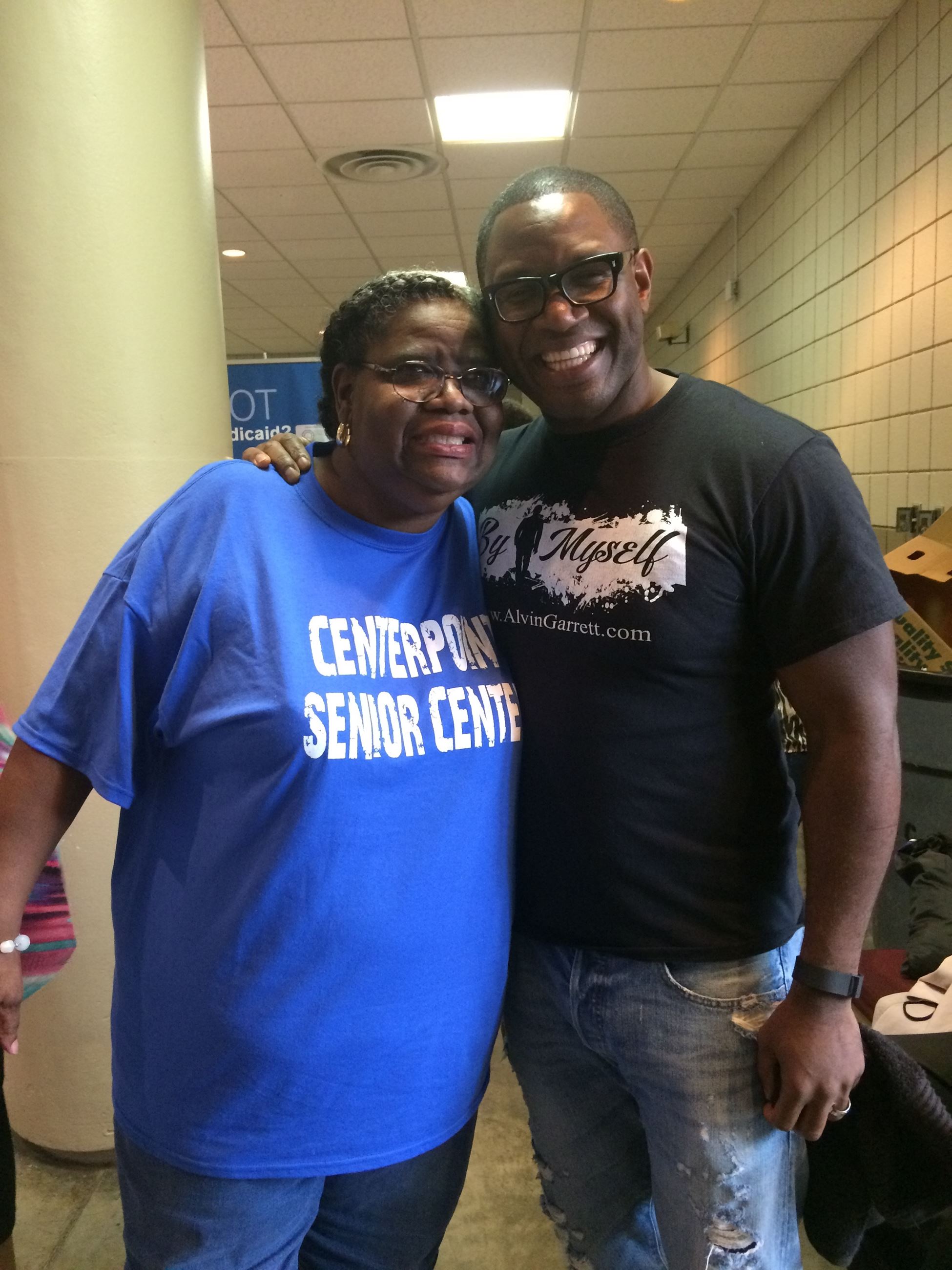 2 Senior Center Members