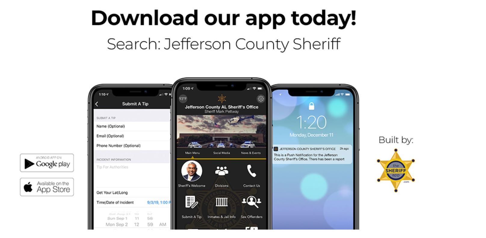Sheriff's Dept. APP